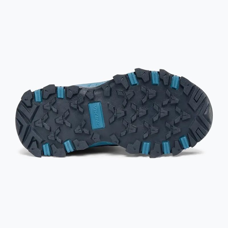 Gyermekcipő Viking Track Mid 2V Waterproof navy/demin 4