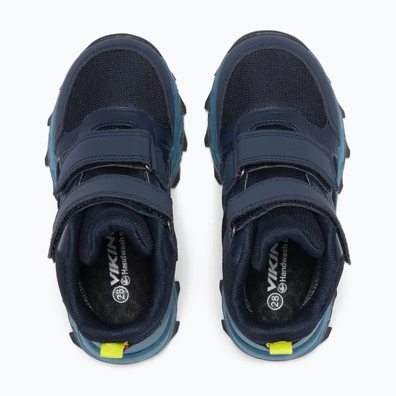 Gyermekcipő Viking Track Mid 2V Waterproof navy/demin 5