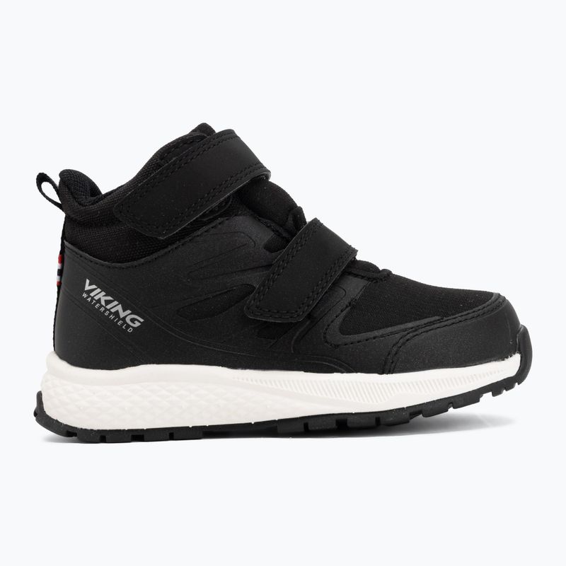 Gyermekcipő Viking Footwear Equip Mid 2V vízálló fekete 2