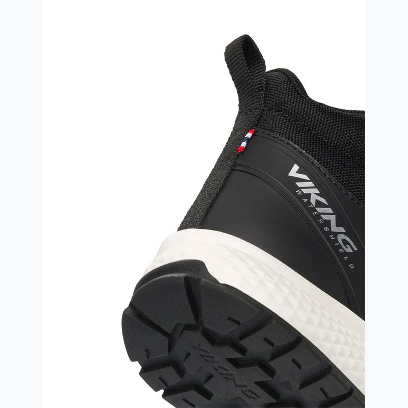 Gyermekcipő Viking Footwear Equip Mid 2V vízálló fekete 13
