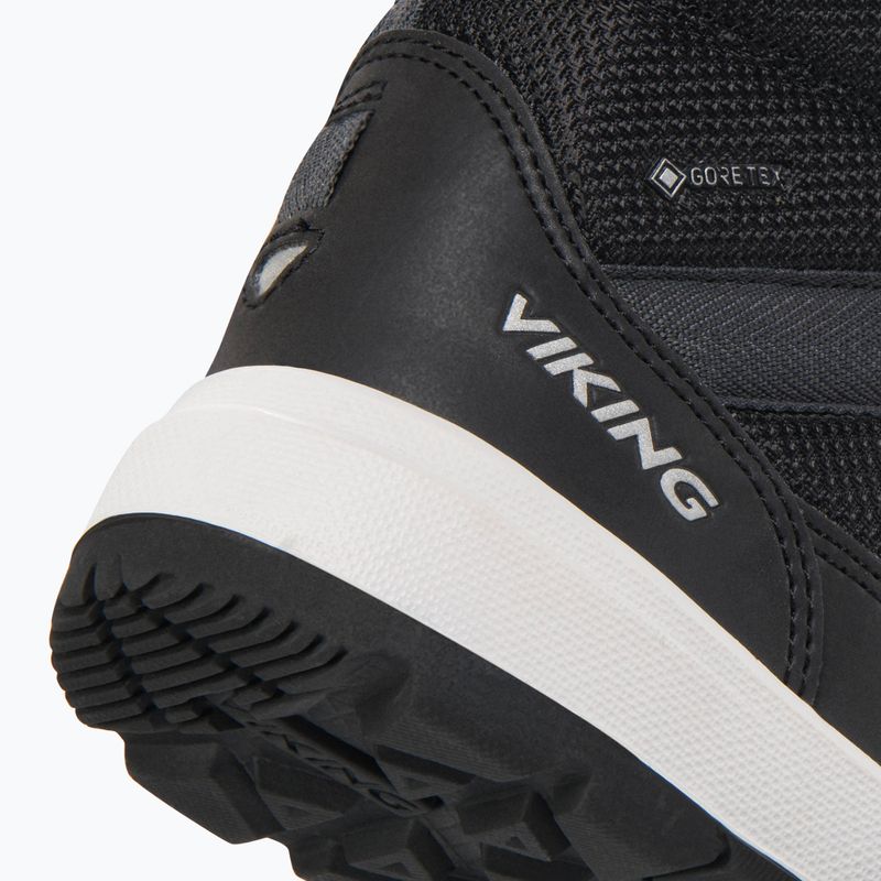Viking Footwear Play Reflex Warm GTX 2V fényvisszaverő / fekete gyermek hócipő 8