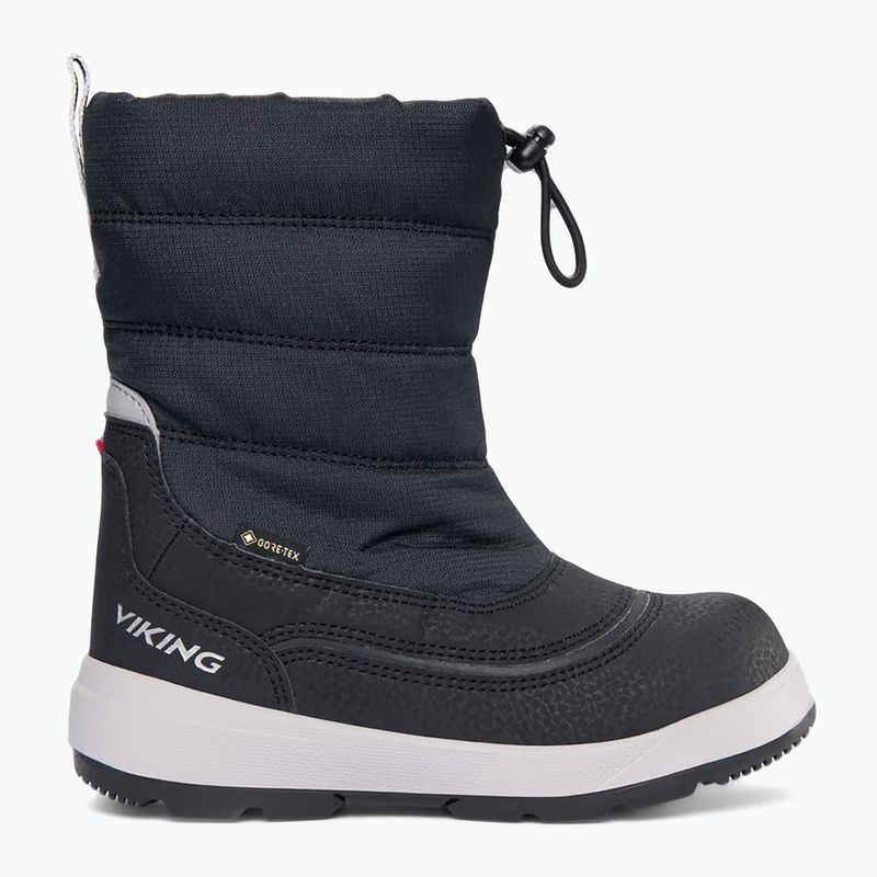 Gyerek hótaposó Viking Footwear Toasty Pull-On Warm GTX black 9