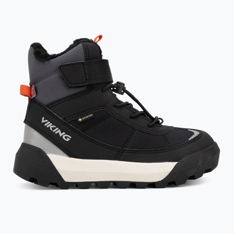 Gyermek hócipő Viking Footwear Expower Warm GTX 1V SL fekete/szénszürke 2
