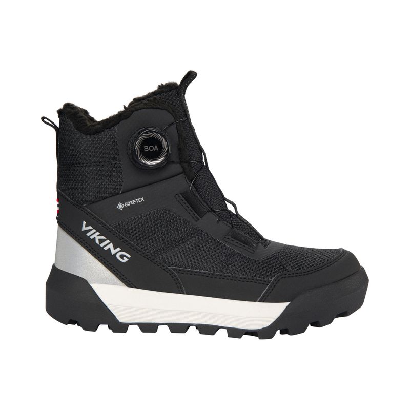 Gyerek hótaposó Viking Expower Warm GTX BOA black 9