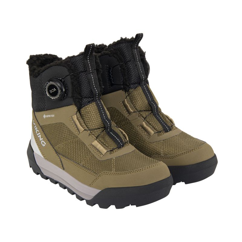 Gyerek hótaposó Viking Footwear Expower Warm GTX BOA khaki 8
