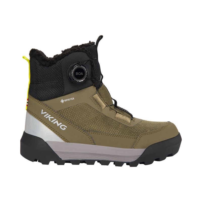 Gyerek hótaposó Viking Footwear Expower Warm GTX BOA khaki 9