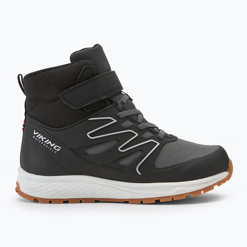 Gyerek hótaposó Viking Footwear Equip Defence Warm WP 1V black/ charcoal 2