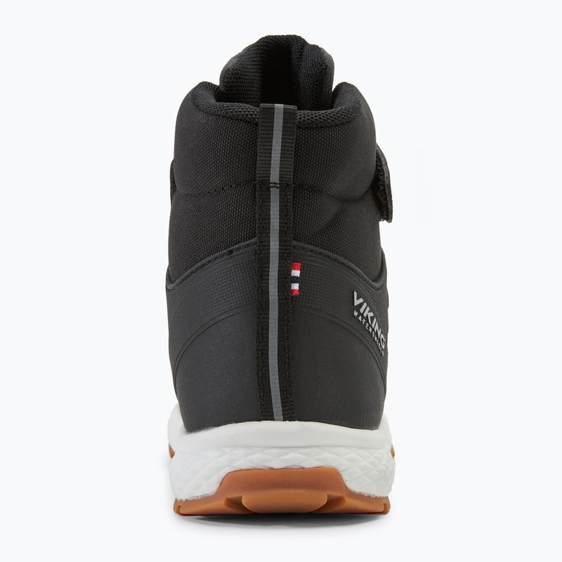 Gyerek hótaposó Viking Footwear Equip Defence Warm WP 1V black/ charcoal 6