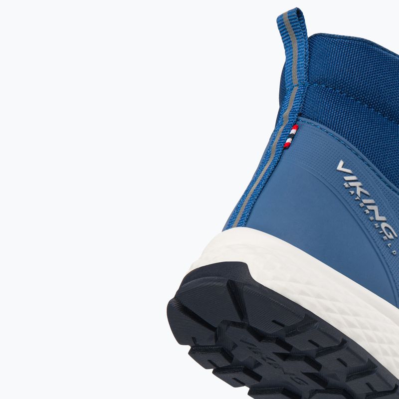 Gyerek hótaposó Viking Footwear Equip Defence Warm WP 1V blue/ navy 12