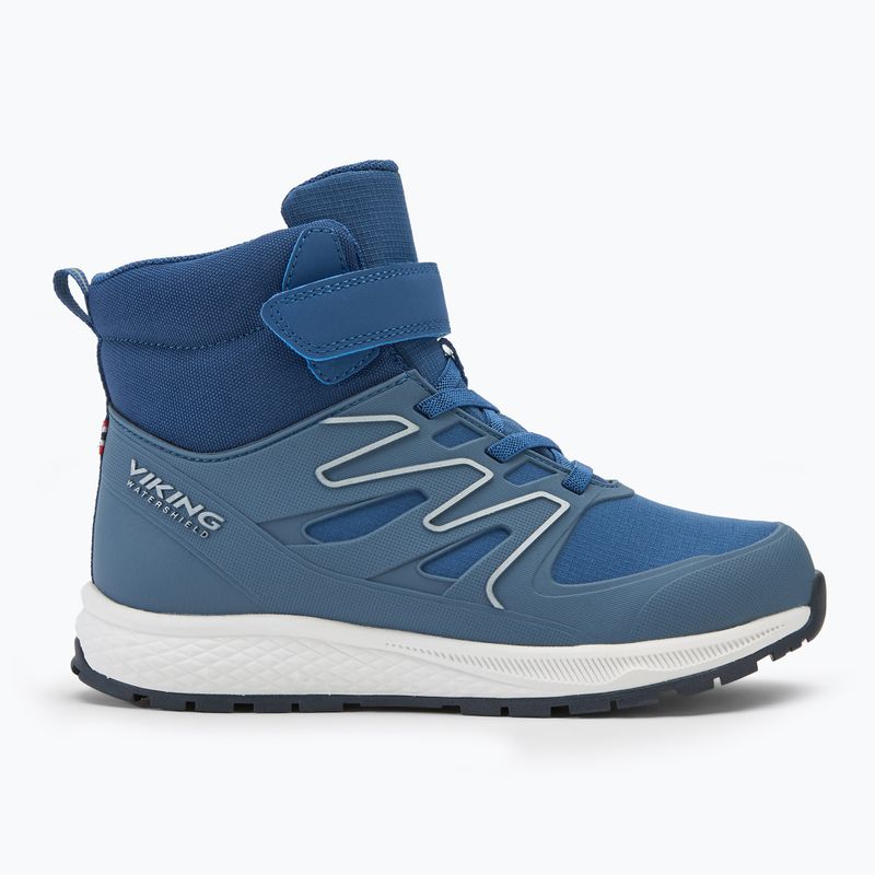 Gyerek hótaposó Viking Footwear Equip Defence Warm WP 1V blue/ navy 2