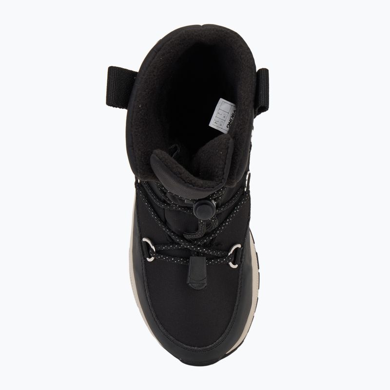 Gyerek hótaposó Viking Footwear Equip Warm Waterproof SL black 5
