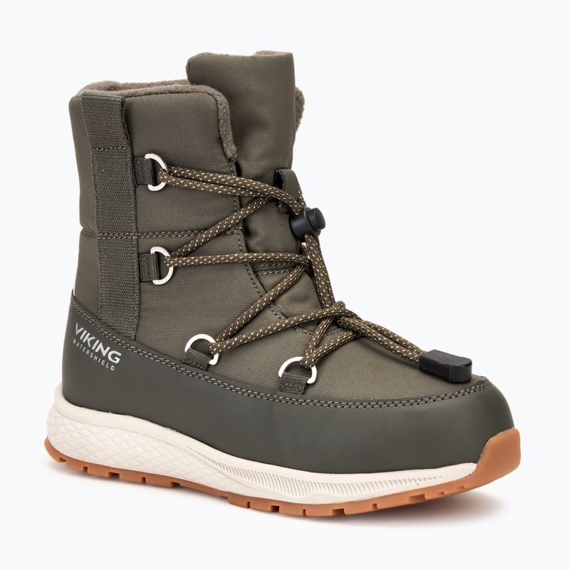 Gyerek hótaposó Viking Footwear Equip Warm Waterproof SL olive