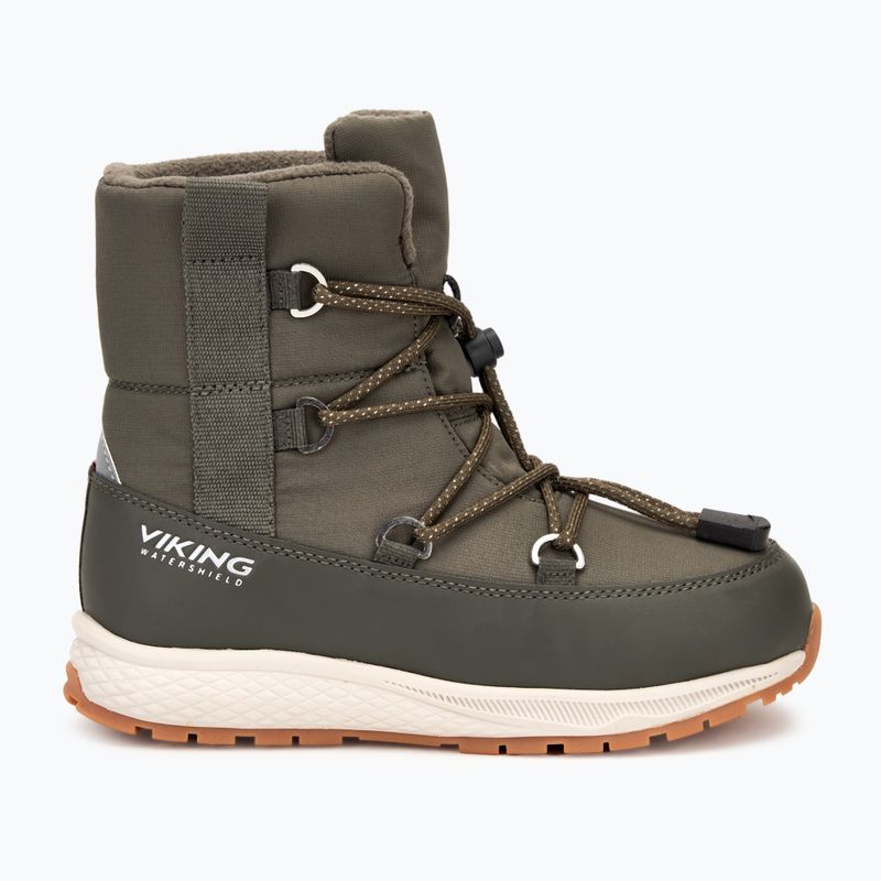 Gyerek hótaposó Viking Footwear Equip Warm Waterproof SL olive 2
