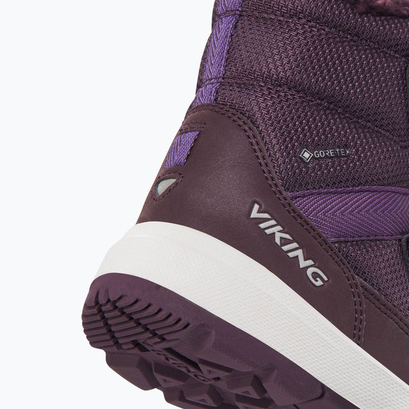 Gyerek hótaposó Viking Footwear Play Reflex Warm GTX 2V grape/purple 8