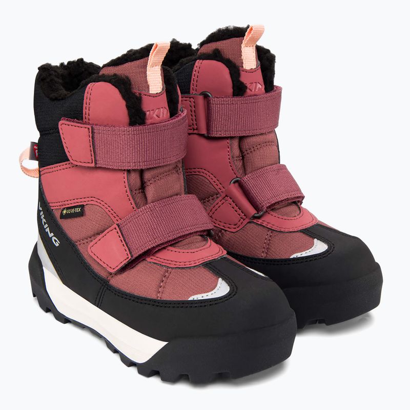 Gyerek hótaposó Viking Footwear Expower Warm GTX 2V dark pink 8