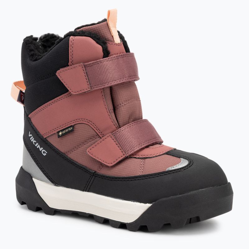 Gyerek hótaposó Viking Footwear Expower Warm GTX 2V dark pink