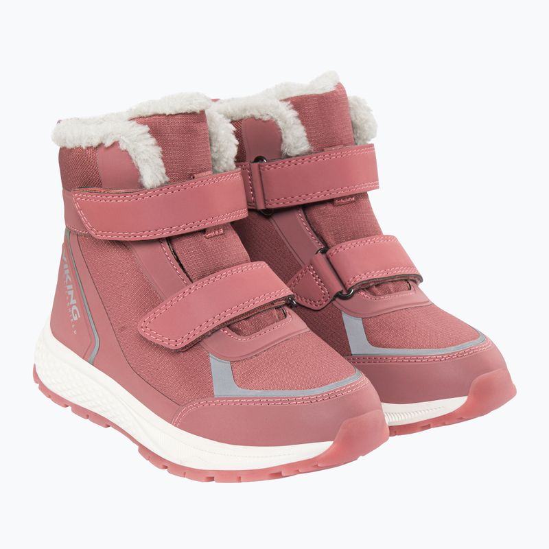 Gyerek hótaposó Viking Footwear Equip Glow Warm WP 2V pink 8