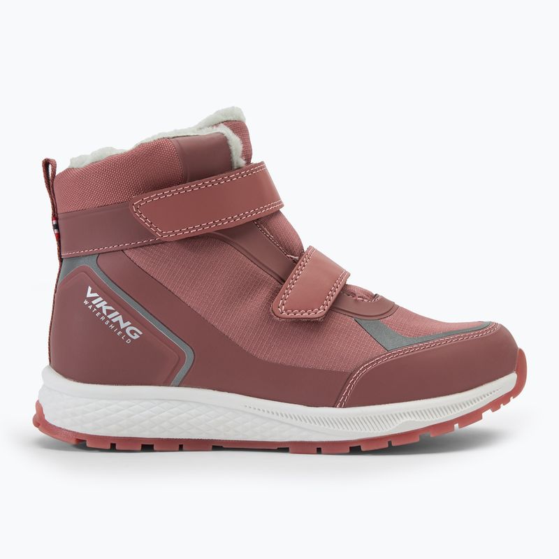 Gyerek hótaposó Viking Footwear Equip Glow Warm WP 2V pink 2