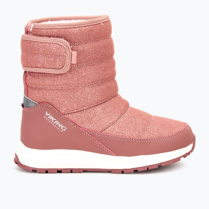 Gyerek hótaposó Viking Equip Warm Waterproof 1V Pull On pink 2