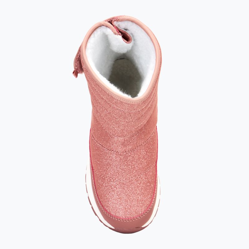 Gyerek hótaposó Viking Footwear Equip Warm Waterproof 1V Pull On pink 5