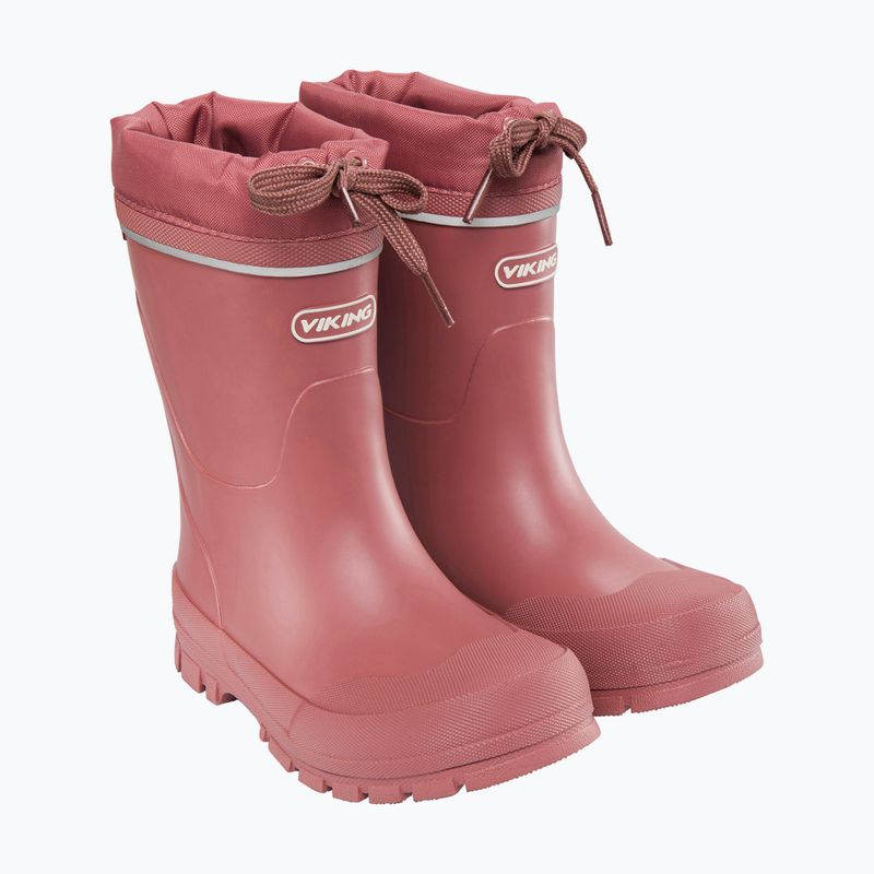 Gyerek gumicsizma Viking Footwear Jolly Warm pink 3