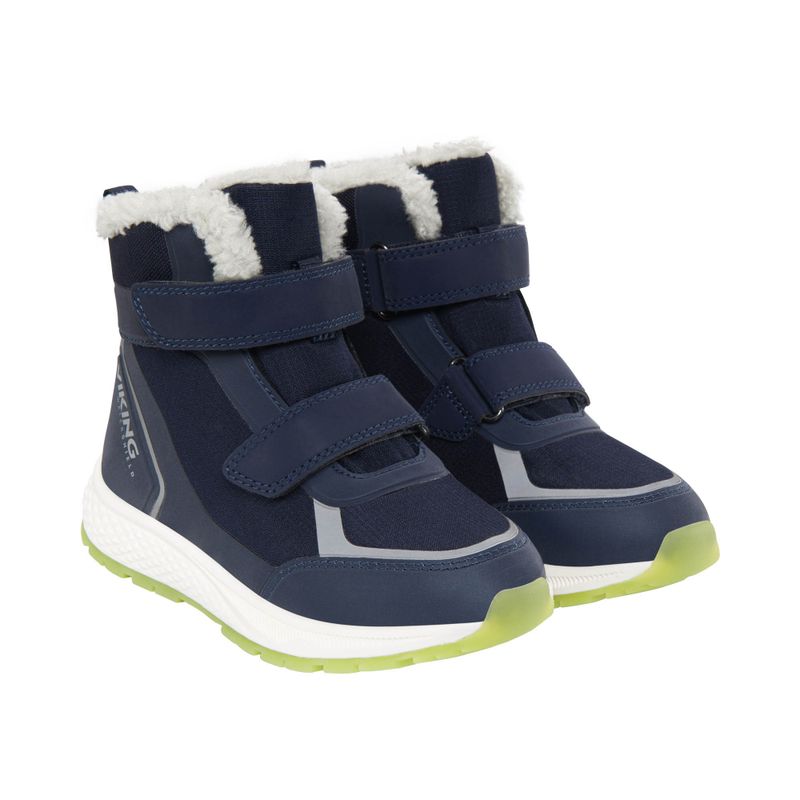 Gyerek hótaposó Viking Footwear Equip Glow Warm WP 2V navy 8