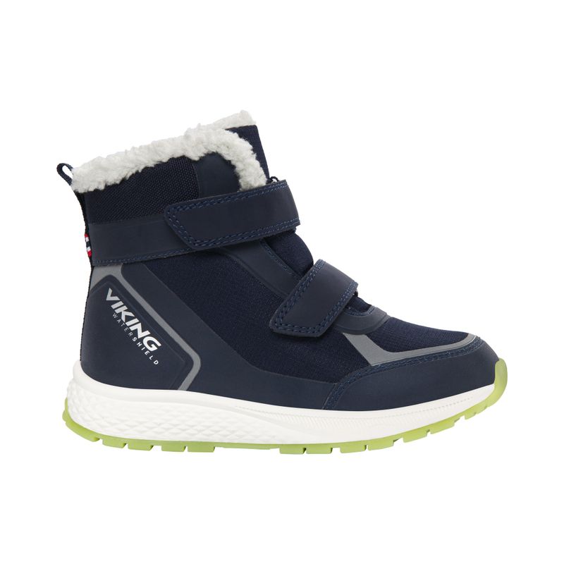 Gyerek hótaposó Viking Footwear Equip Glow Warm WP 2V navy 9