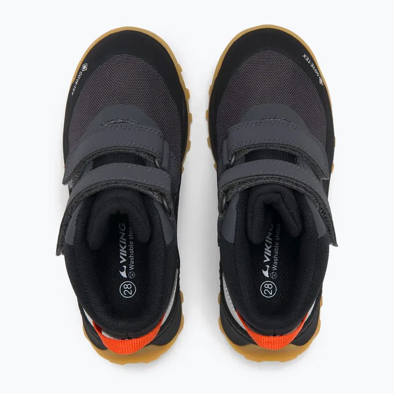 Gyerekcipő Viking Footwear Expower Mid 2V Gore-Tex fekete 5