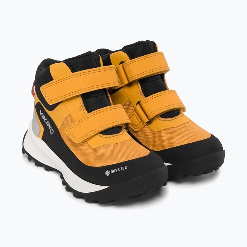 Gyermekcipők Viking Footwear Expower Mid 2V Gore-Tex mustár 3