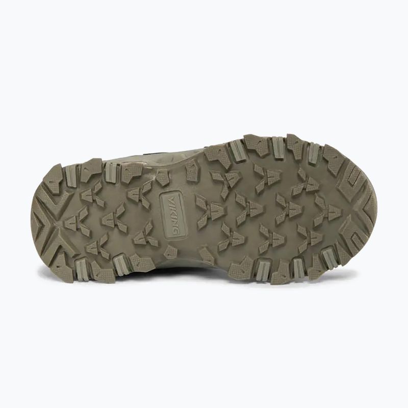 Gyermekcipő Viking Track Mid 2V Waterproot olive 4