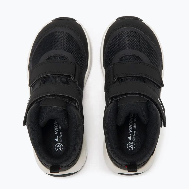 Gyerekcipő Viking Footwear Veme Reflex Mid 2V Gore-Tex fekete/fehér 12