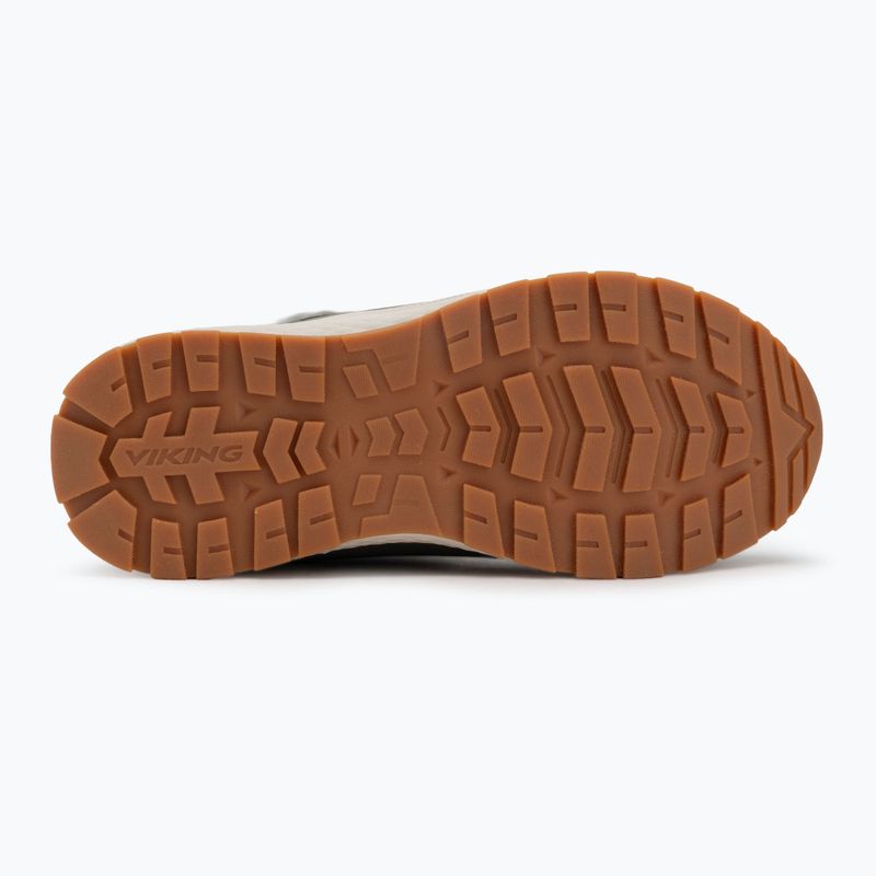 Viking Footwear Equip Meleg vízálló cipzáras oliva gyermek hócsizma 4