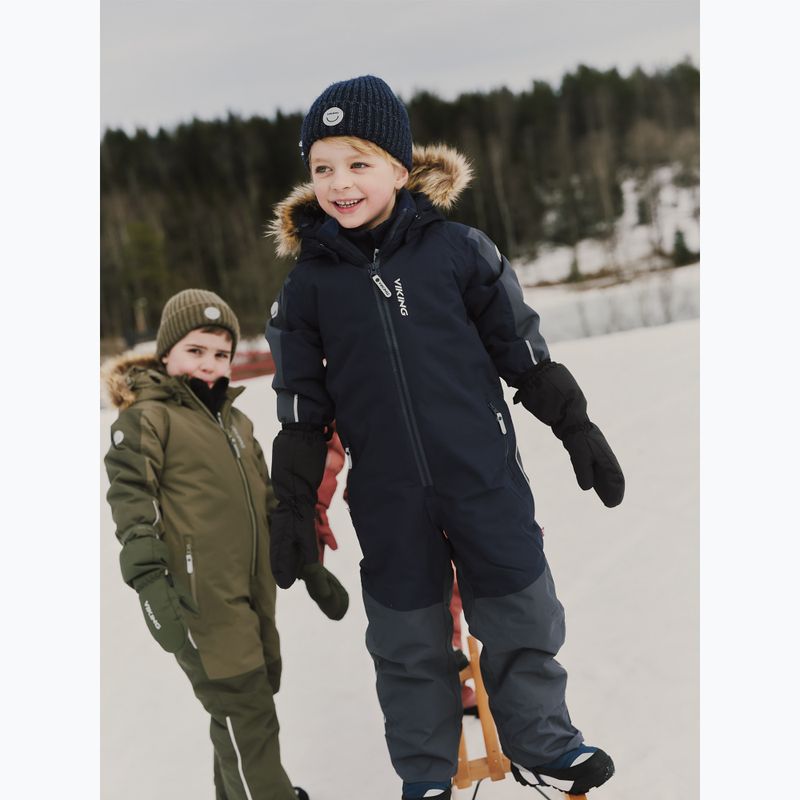 Gyermek hócipő Viking Expower Warm GTX 2V olíva 8