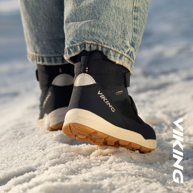 Viking Footwear Espo Warm GTX 2V gyerek hócsizma navy színben 14