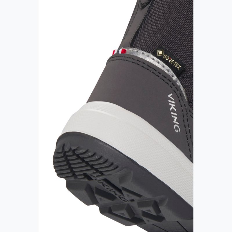 Viking Footwear Toasty Warm GTX Zip hócsizma sötétszürke 6