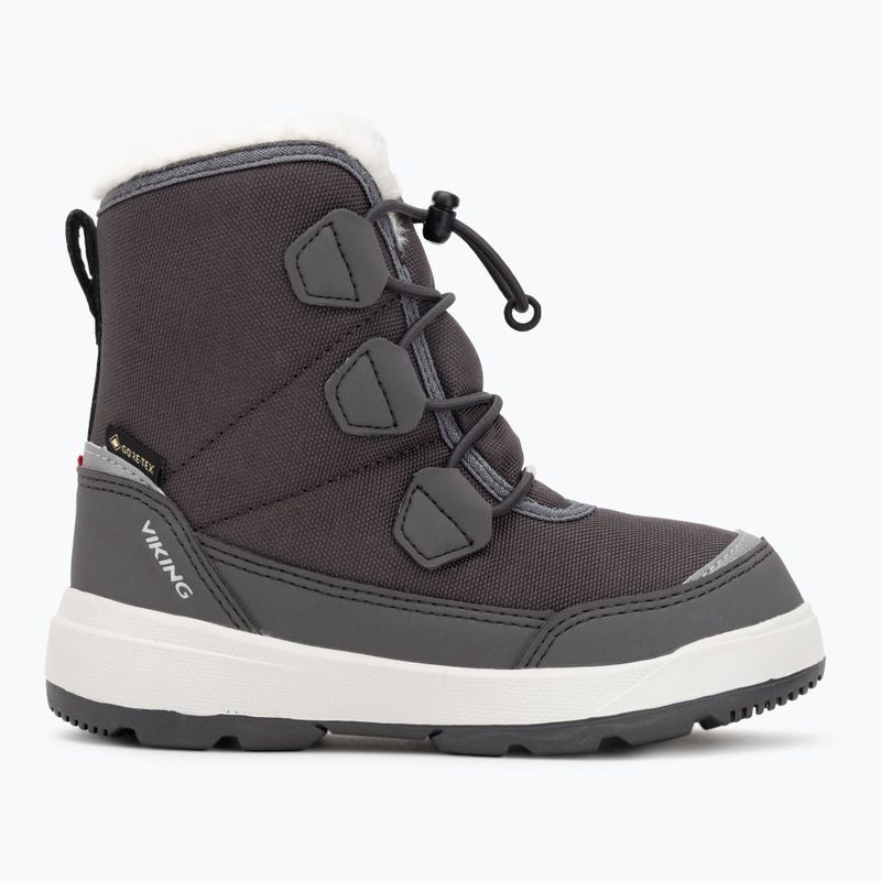 Viking Footwear Toasty Warm GTX Zip hócsizma sötétszürke 2