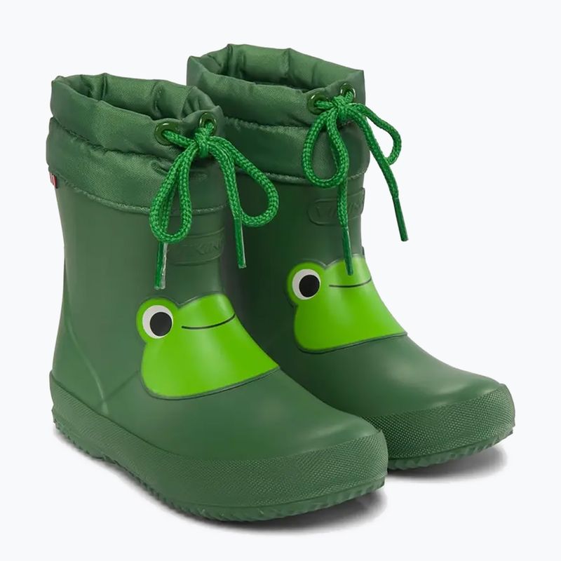 Gyerek gumicsizma Viking Footwear Alv Indie Print zöld 10