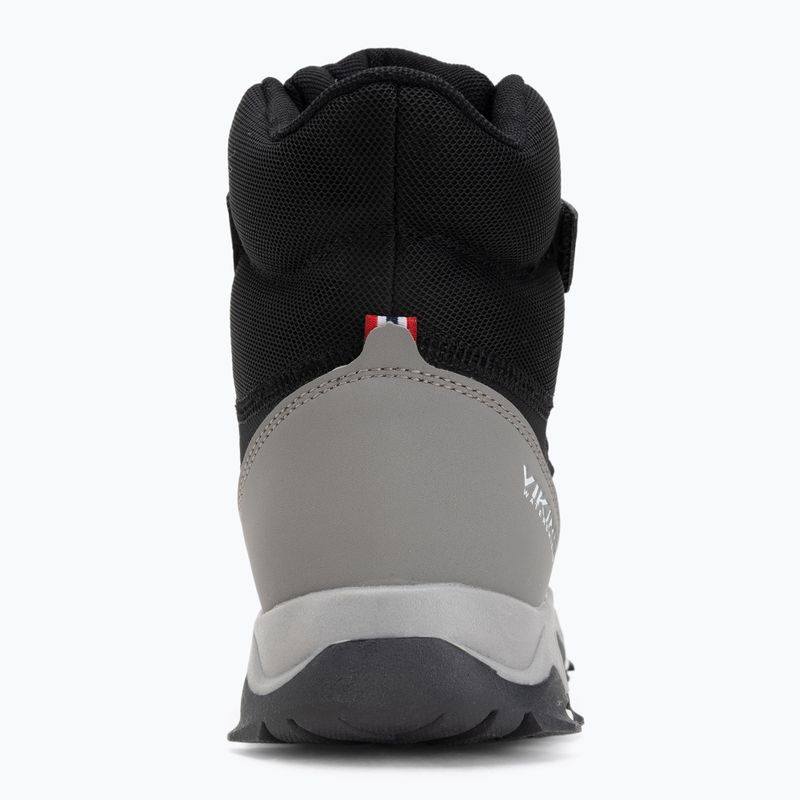 Viking Footwear Track Warm Waterproof 2V fekete gyermekcipő 6