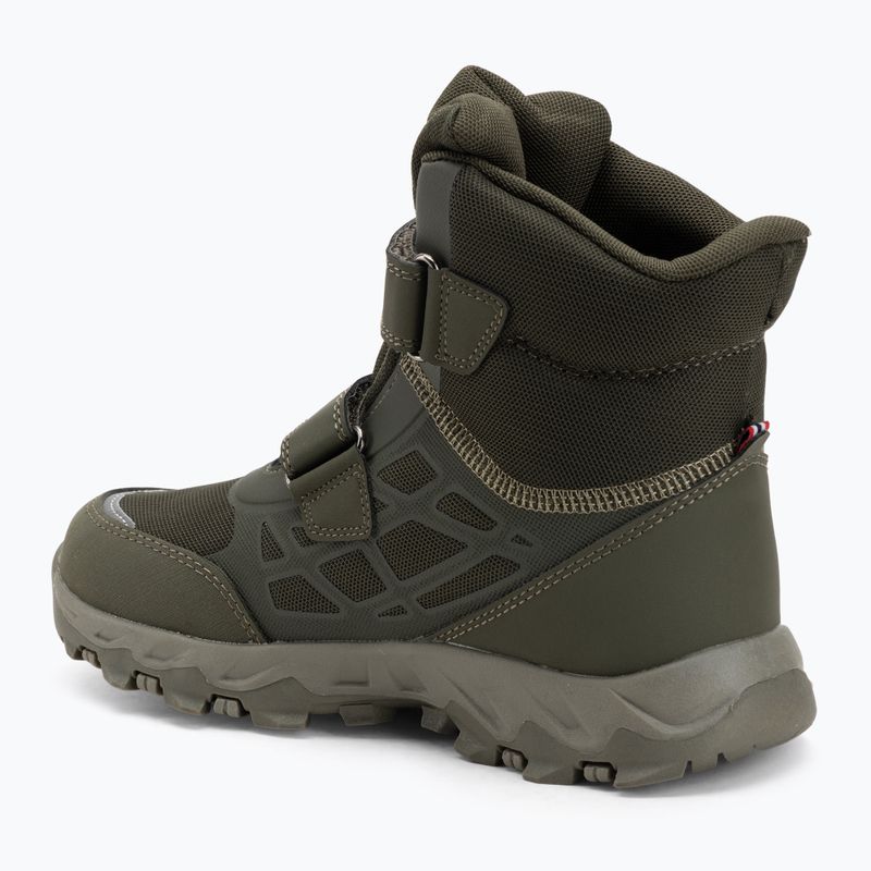 Viking Footwear Track Warm Waterproof 2V oliva színű gyermek csizma 3