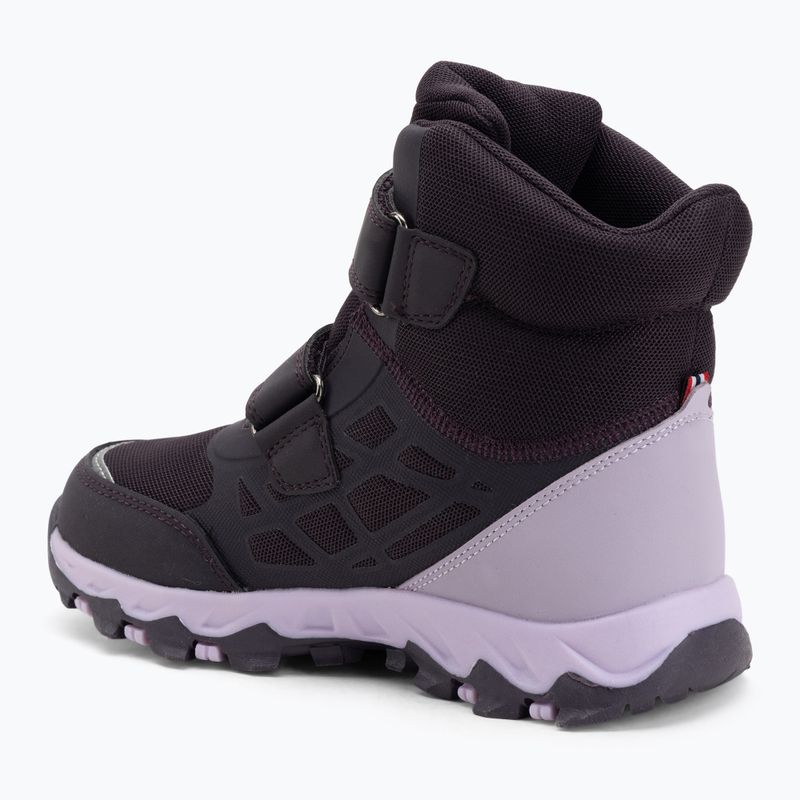 Viking Footwear Track Warm Waterproof 2V aubergine gyermek csizma 3