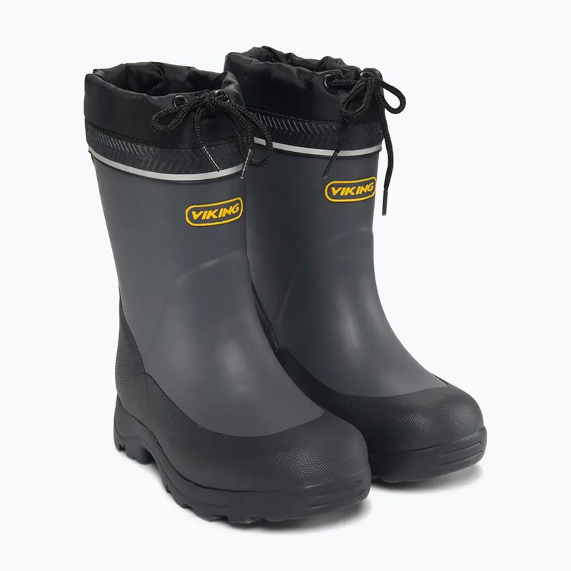 Gyerek gumicsizma Viking Footwear Storm Warm black 3