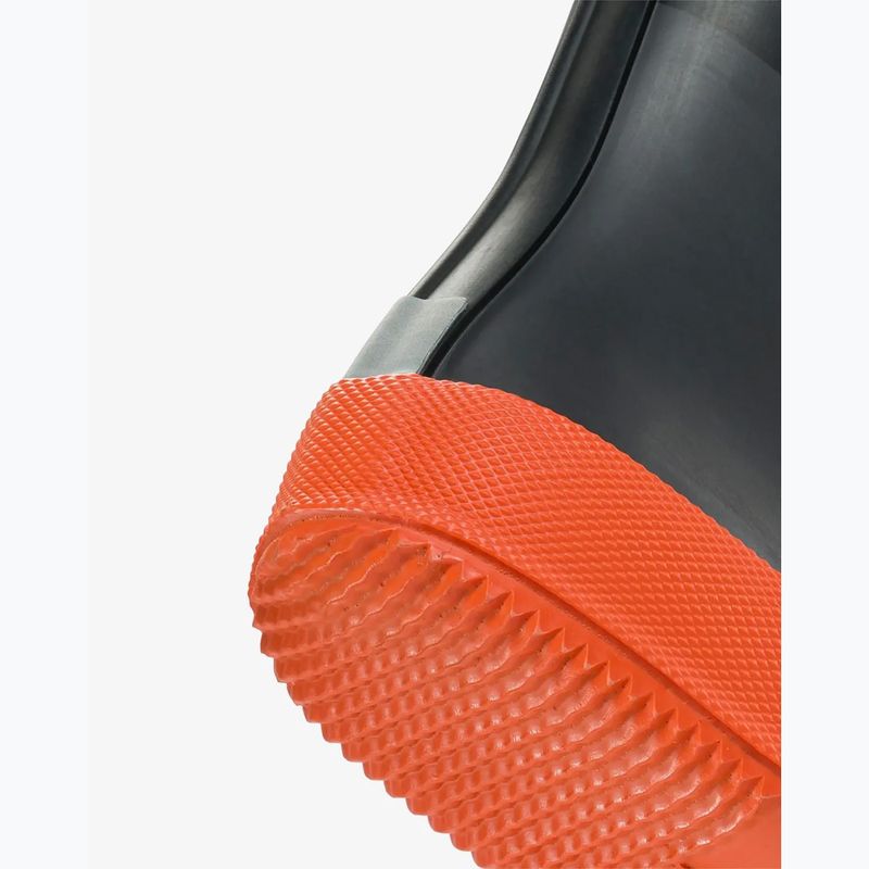 Gyermek gumicsizma Viking Footwear Alv Barefoot Mancsnyom fekete 13
