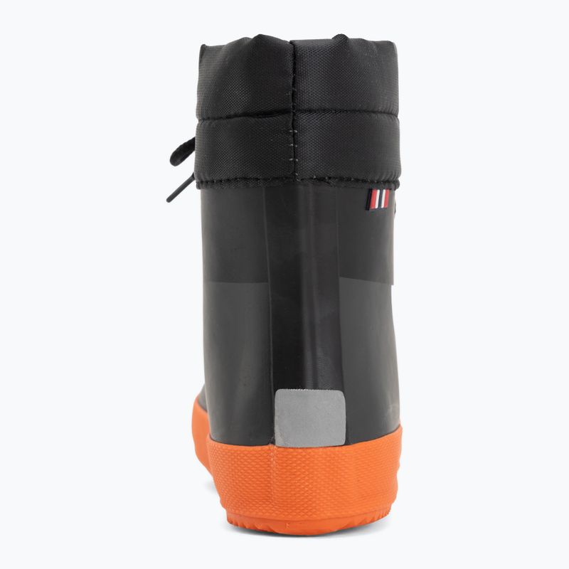 Gyermek gumicsizma Viking Footwear Alv Barefoot Mancsnyom fekete 6