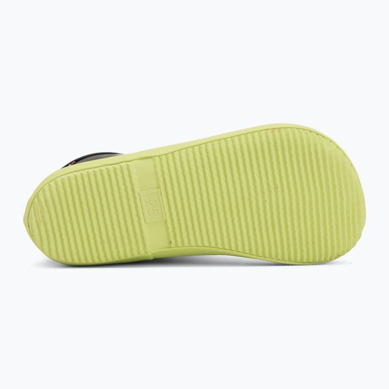 Gyermek gumicsizma Viking Footwear Alv Barefoot Mancsnyom világoszöld/zöld 4