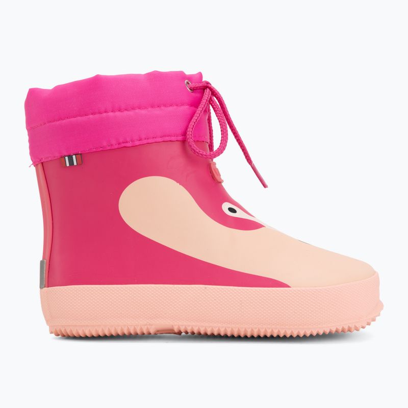 Gyerek gumicsizma Viking Alv Barefoot Paw Print light pink/magenta 2