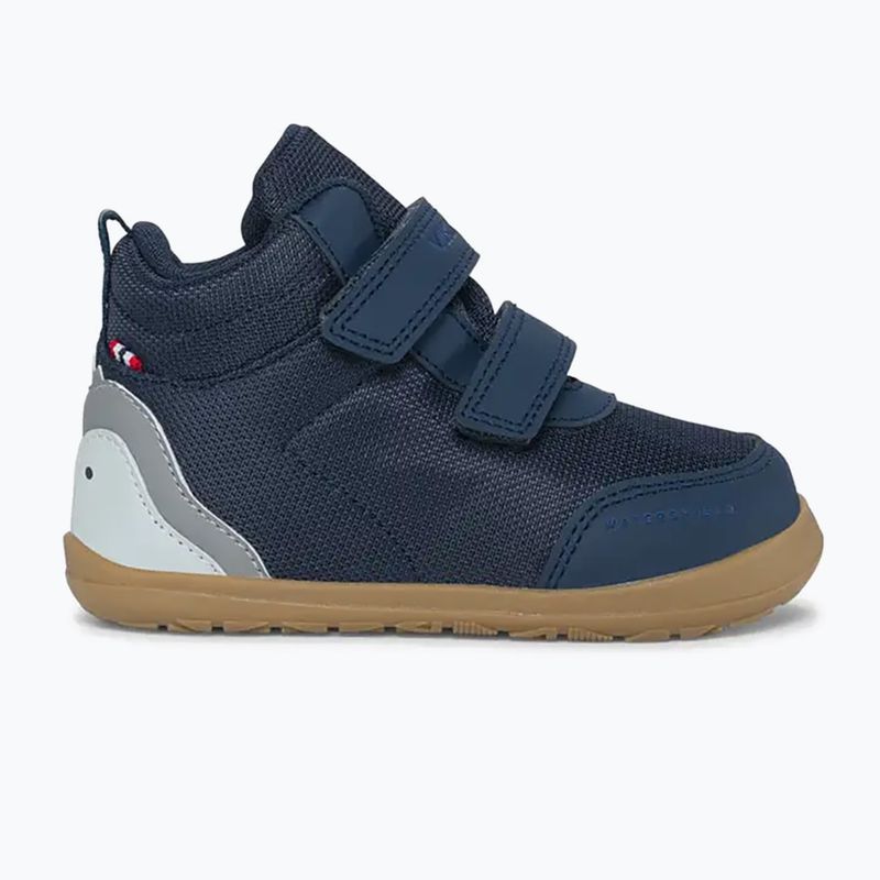 Gyermek barefoot cipő Viking Footwear Alv Barefoot Mid 2V vízálló tengerészkék 8