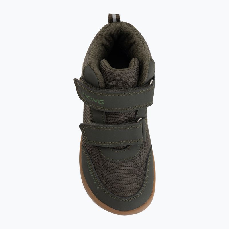 Gyerek barefoot cipők Viking Alv Barefoot Mid 2V Waterproof pine 5