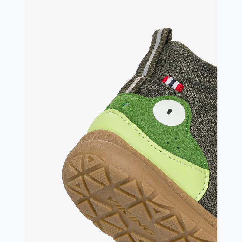 Gyermek barefoot cipők Viking Footwear Alv Barefoot Mid 2V vízálló fenyő 17