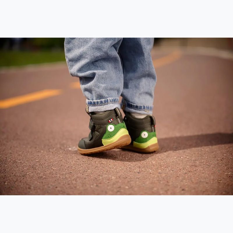 Gyermek barefoot cipők Viking Footwear Alv Barefoot Mid 2V vízálló fenyő 19