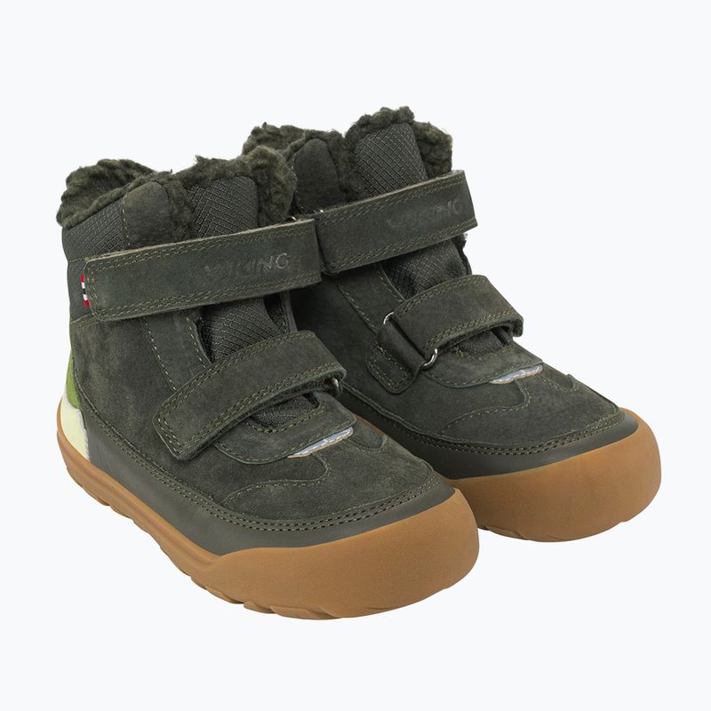 Gyerek barefoot hótaposó Viking Footwear Alv Barefoot Paw Warm Waterproof 2V pine 3
